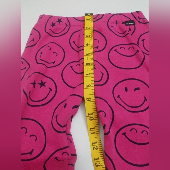 Gap Girls Smilly World Leggings Size L Pink Color - Picture 10 of 14